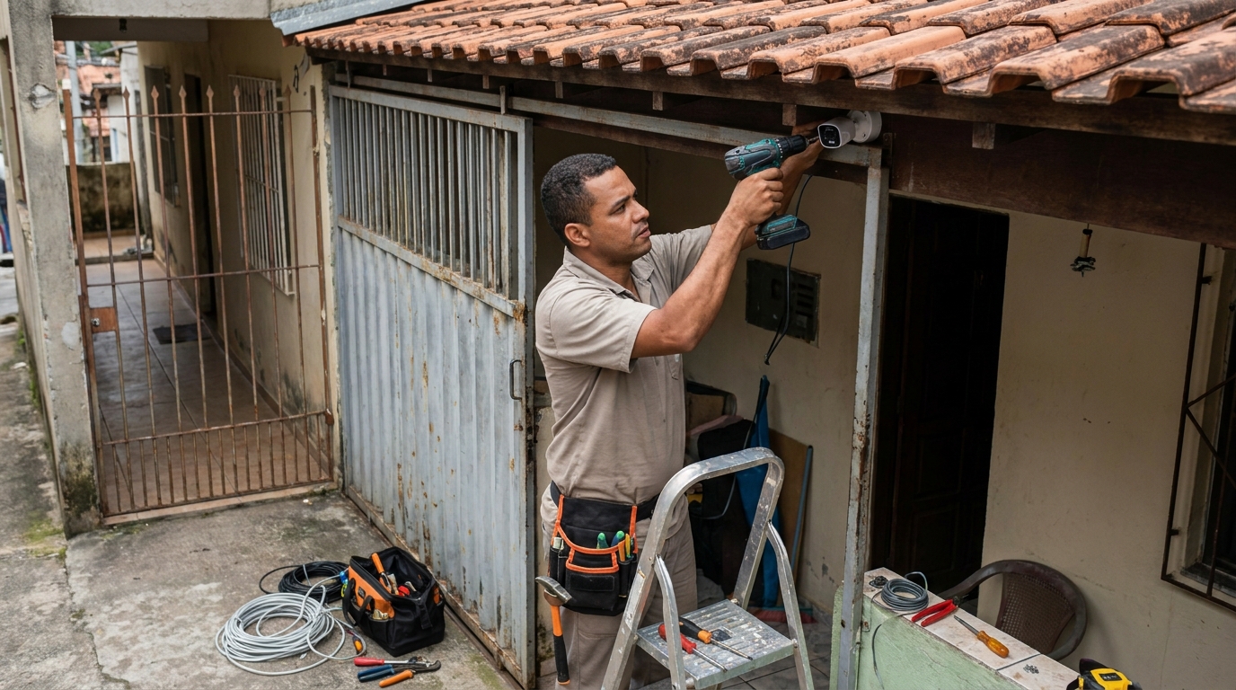 Instalacao de cameras de seguranca em Americana‑SP
